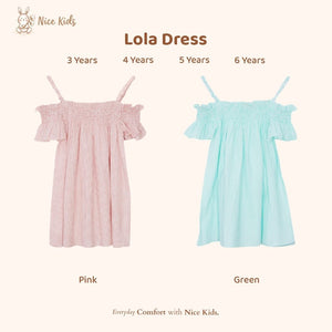 Nice Kids - Lola Dress (dress santai, dress pantai, summer dress)