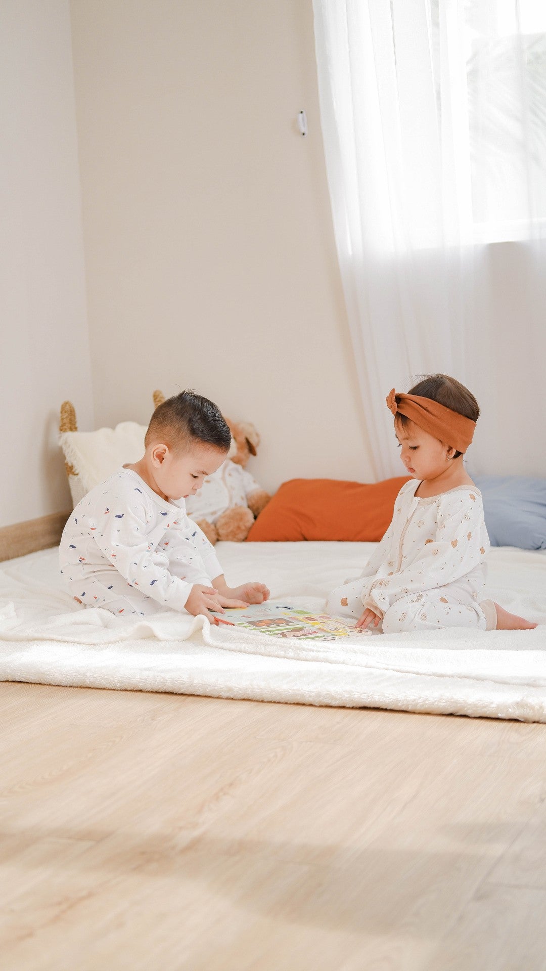 Nice Kids - Printed Sleepsuit (Jumper Bayi 0-2 Tahun)
