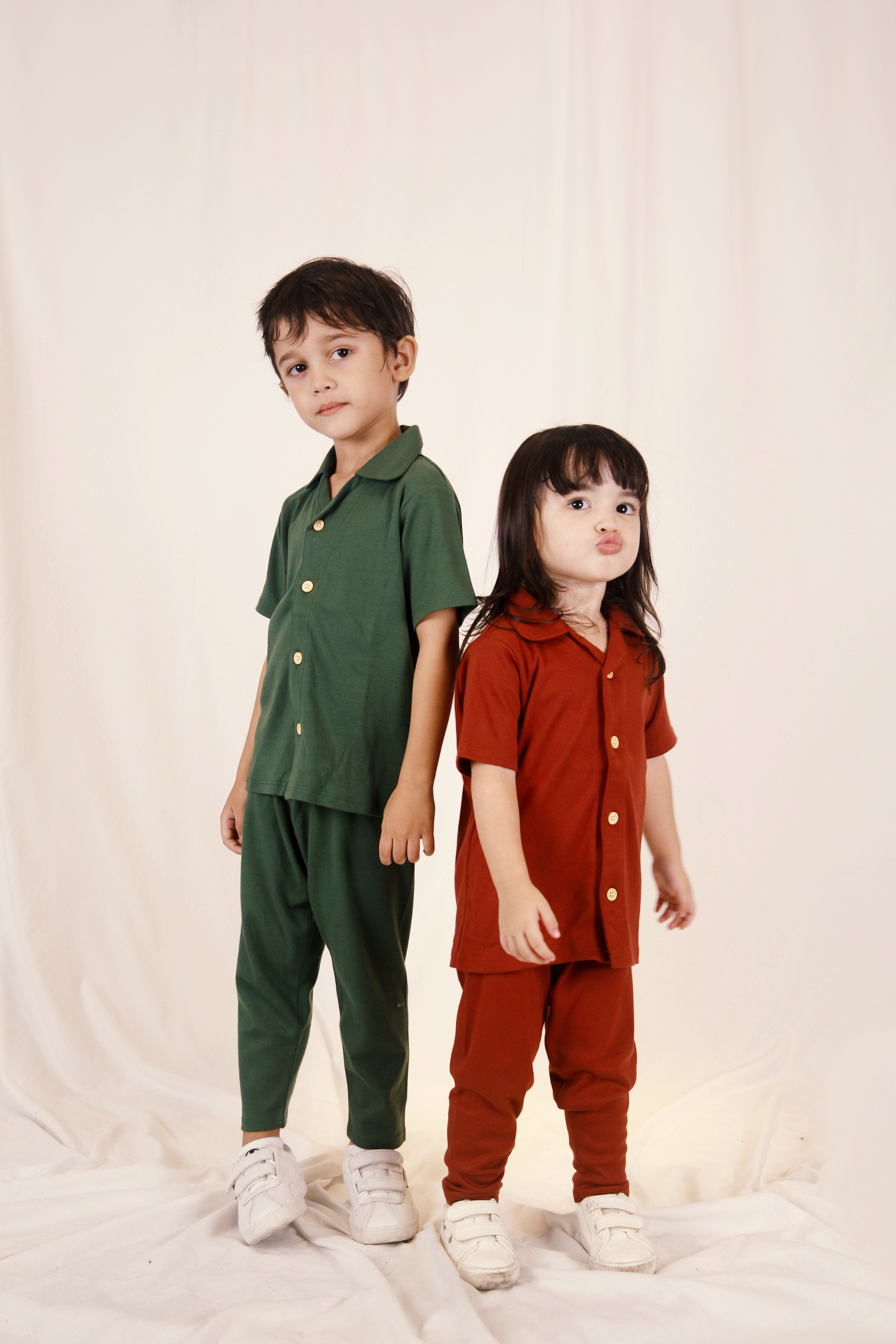 Kids Pajamas - Short Sleeve Nice Kids (piyama anak)