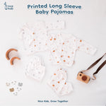 Load image into Gallery viewer, Printed Long Sleeve Baby Pajamas Set (piyama bayi)
