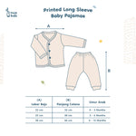 Load image into Gallery viewer, Printed Long Sleeve Baby Pajamas Set (piyama bayi)
