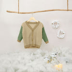 Load image into Gallery viewer, Nice Kids - Winter Three Tone Knit Cardigan Baby Unisex Kardigan Baju Hangat Bayi (6-12 Bulan - 4 Tahun)
