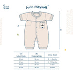 Load image into Gallery viewer, Nice Kids - Junn Playsuit Baby New Born (Size 0-2 Tahun)
