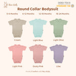Load image into Gallery viewer, Nice Kids - Round Collar Bodysuit (baju bayi/bodysuit bayi)
