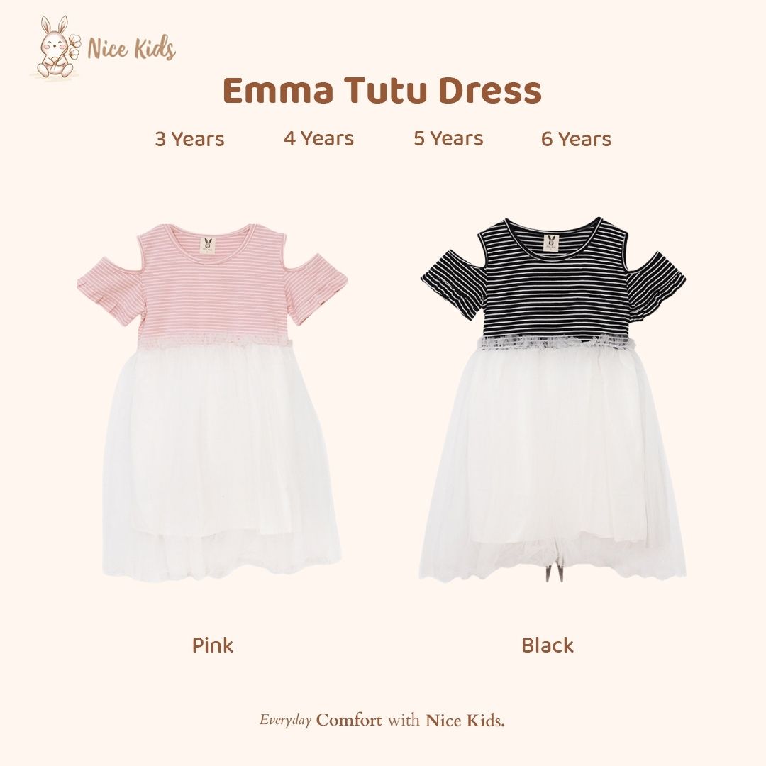 Nice Kids - Emma Tutu Dress (party dress, tutu dress)