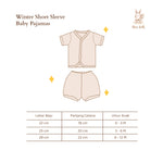 Load image into Gallery viewer, Nice Kids - Winter Short Sleeve Baby Pajamas Set (Piyama Bayi)
